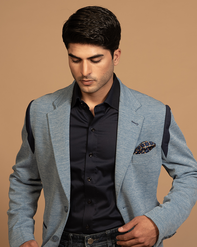 Light Blue Designer Blazer