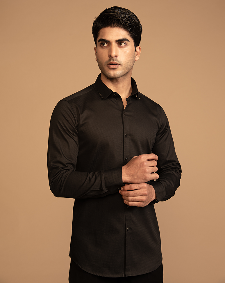 Black Formal Shirt